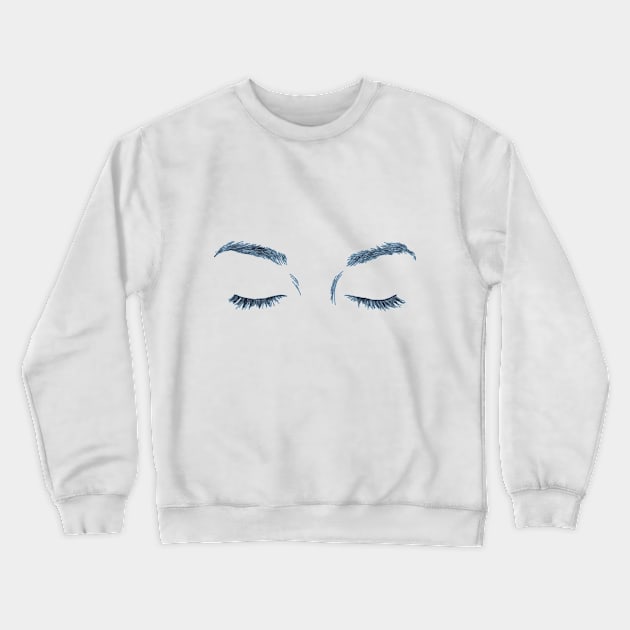 Tumblr eyes Crewneck Sweatshirt by Hayderparker123